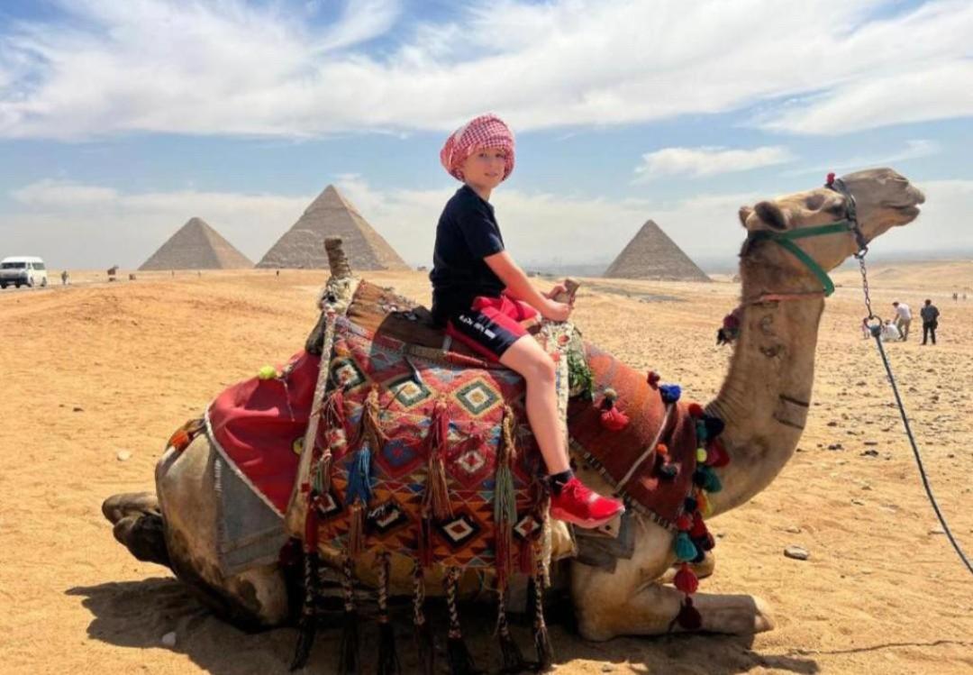 Thoth Pyramids Inn Kafret el-Gabal Εξωτερικό φωτογραφία